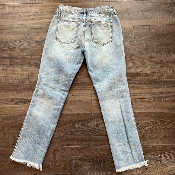 Free People Pioneer Straight Jeans in Washed Denim - Picture 11 of 13